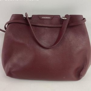 Emporio Armani Textured Leather Purse With Dust Bag